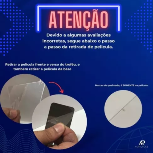 Kit 25 Troféu Ps Cristal 2mm 15cm Trapézio C/ Base Preta - Imagem 3